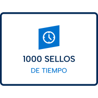 Bolsa de 1000 Sellos de Tiempo