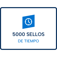 Bolsa de 5000 Sellos de Tiempo